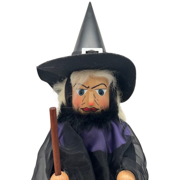 Christian Ulbricht Wicked Witch Nutcracker Ltd Ed 853/5000 German Halloween Oz - Picture 2 of 14